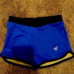 Youth royal blue varsity shorts size youth medium